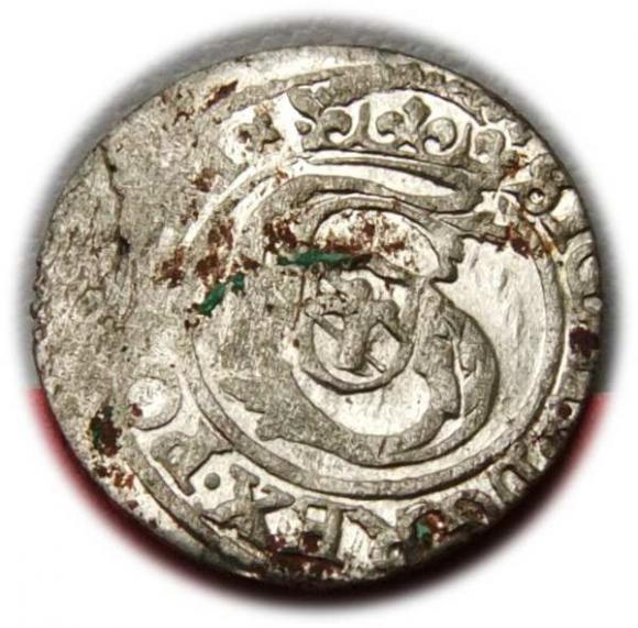 Szeląg 1601 Zygmunt III Waza Ryga (1)