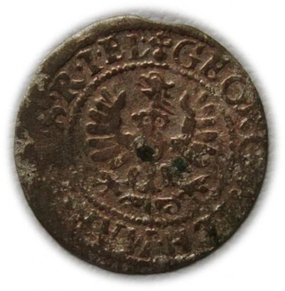 Szeląg 1633 Jerzy Wilhelm Prusy Książęce Królewiec (2)