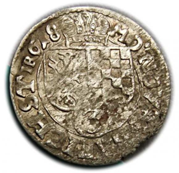 3 krajcary 1618 Jan Krystian Jerzy Rudolf Księstwo Brzesko-Legnicko-Wołowskie Złoty Stok (1)