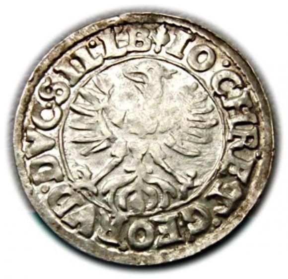 3 krajcary 1618 Jan Krystian Jerzy Rudolf Księstwo Brzesko-Legnicko-Wołowskie Złoty Stok (2)