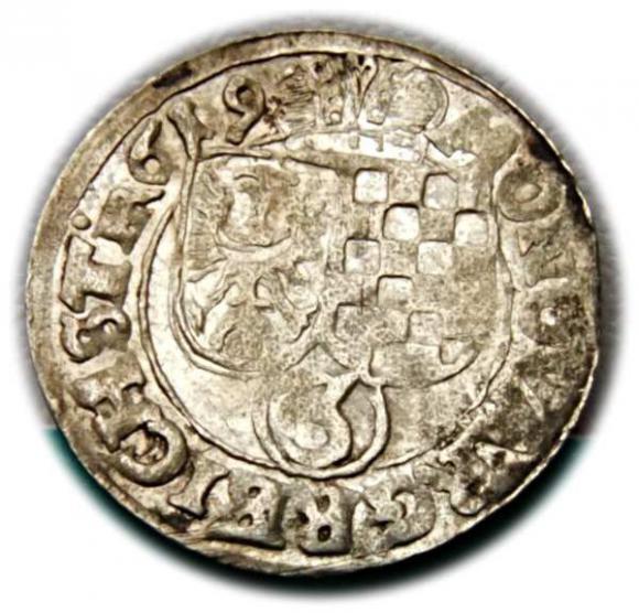 3 krajcary 1619 Jan Krystian Jerzy Rudolf Księstwo Brzesko-Legnicko-Wołowskie Złoty Stok (1)
