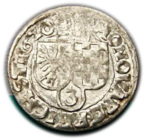 3 krajcary 1620 Jan Krystian Jerzy Rudolf Księstwo Brzesko-Legnicko-Wołowskie Złoty Stok (1)