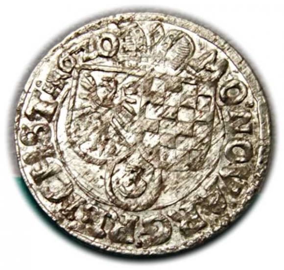 3 krajcary 1620 Jan Krystian Jerzy Rudolf Księstwo Brzesko-Legnicko-Wołowskie Złoty Stok (1)