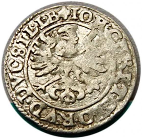 3 krajcary 1615 Jan Krystian Jerzy Rudolf Księstwo Brzesko-Legnicko-Wołowskie Złoty Stok (2)