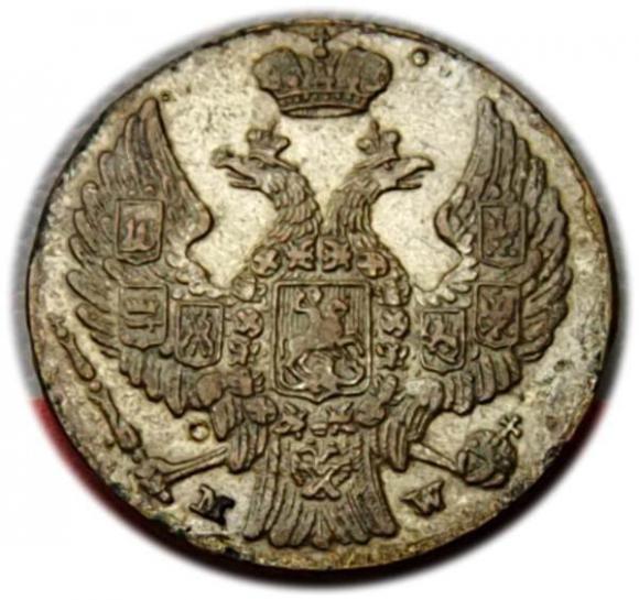 10 groszy 1840 Mikołaj I Romanow byłe Królestwo Polskie Warszawa (2)