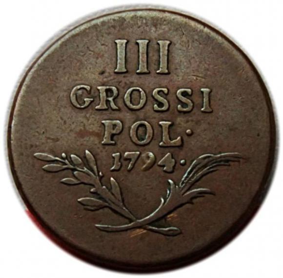 3 grosze 1794 Galicja i Lodomeria zabór austriacki Wiedeń (1)