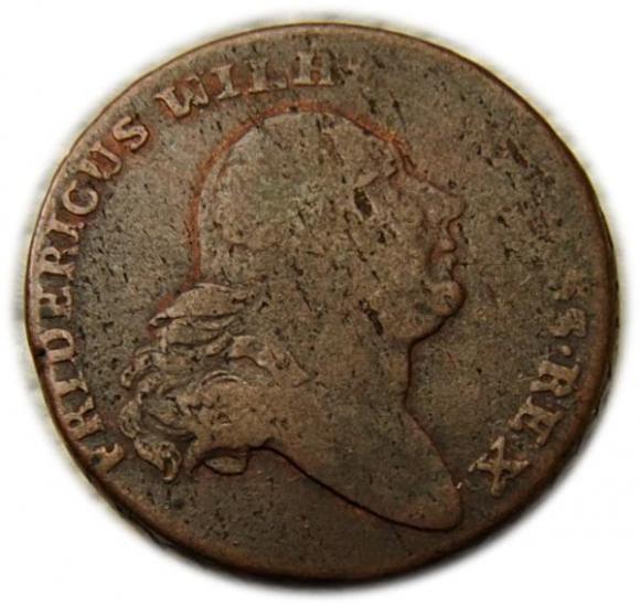 Trojak 1796 Fryderyk Wilhelm II Prusy Południowe Wrocław (1)
