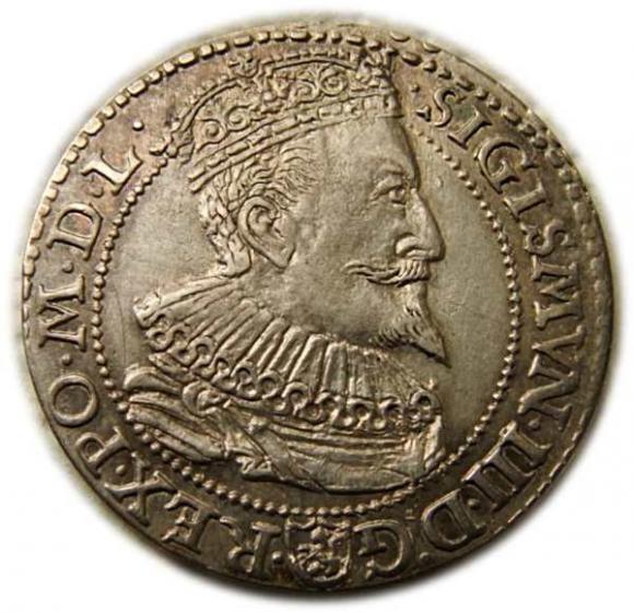 Szóstak 1596 Zygmunt III Waza Malbork (1)