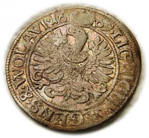 3 krajcary 1669 Chrystian Wołowski Księstwo Brzesko-Legnicko-Wołowskie Brzeg (2)