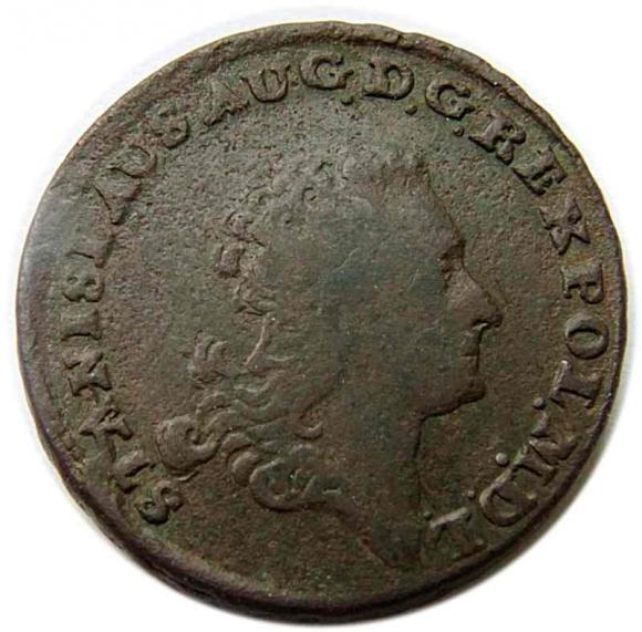 Trojak 1767 Stanisław August Poniatowski Warszawa (1)
