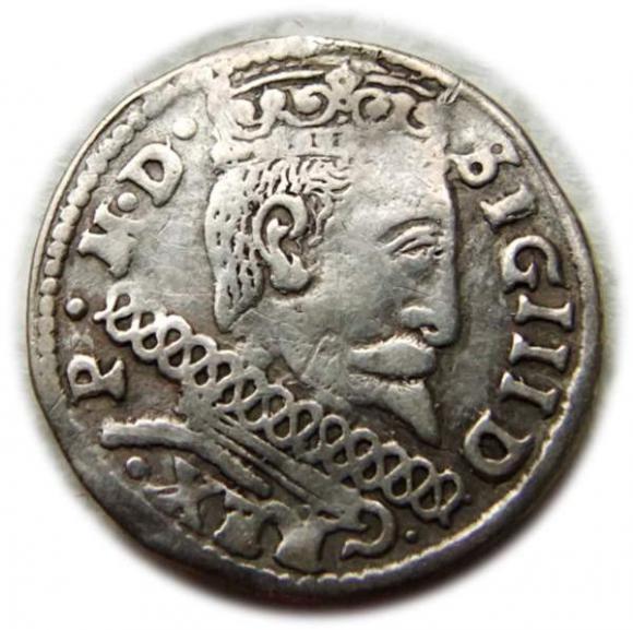 Trojak 1601 Zygmunt III Waza Wschowa (1)
