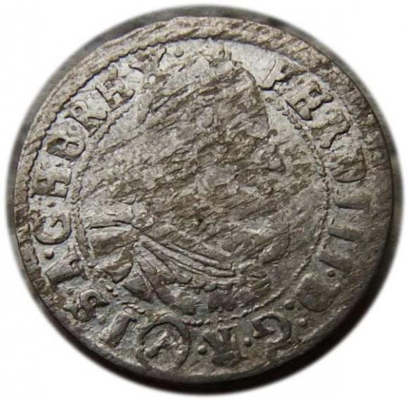 3 krajcary 1624 Ferdynand II Austria Wiedeń (1)