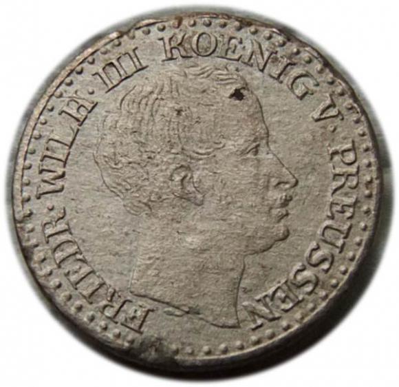1 srebrny grosz 1824 Fryderyk Wilhelm III Berlin (2)