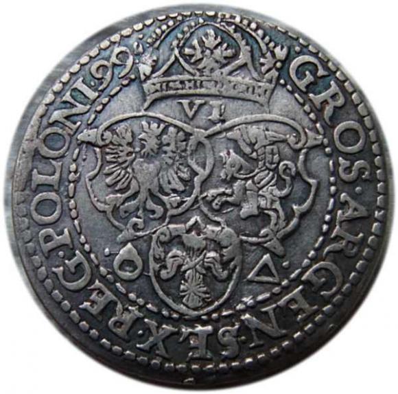 Szóstak 1599 Zygmunt III Waza Malbork (2)