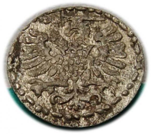 Denar 1594 Zygmunt III Waza Gdańsk (2)