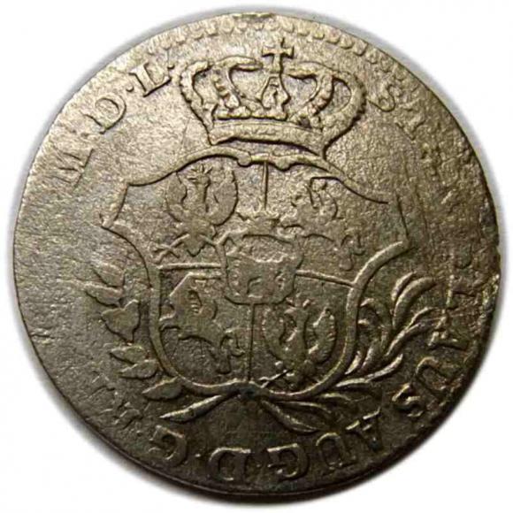 Dwugrosz 1767 Stanisław August Poniatowski Warszawa (2)
