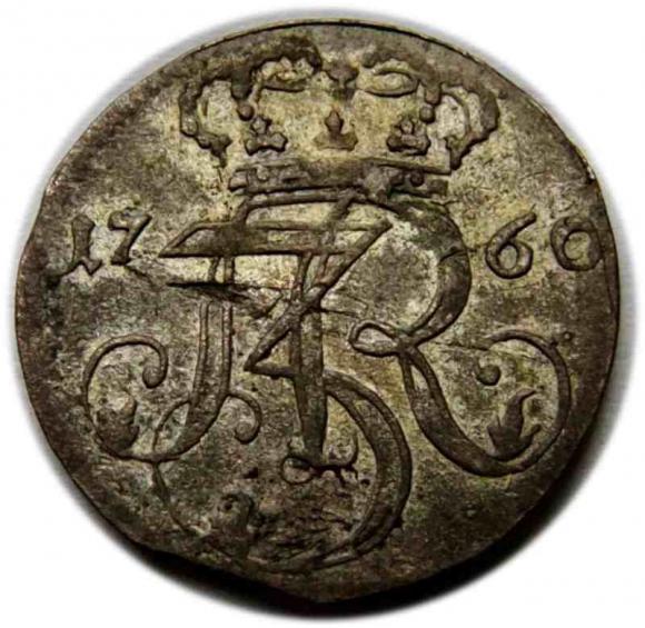 Trojak 1760 August III Sas Gdańsk (2)