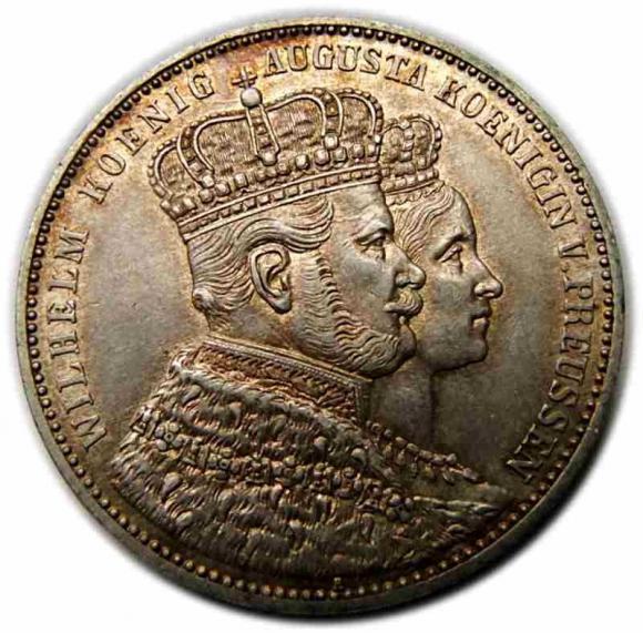 Talar 1861 Wilhelm I Hohenzollern Prusy Berlin (1)