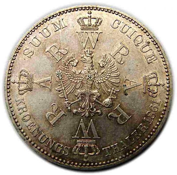Talar 1861 Wilhelm I Hohenzollern Prusy Berlin (2)