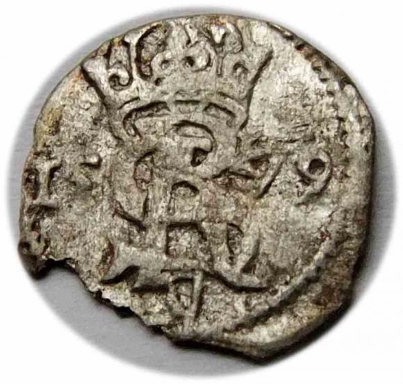 Dwudenar 1579 Gotard Kettler Księstwo Kurlandzkie Mitawa (1)