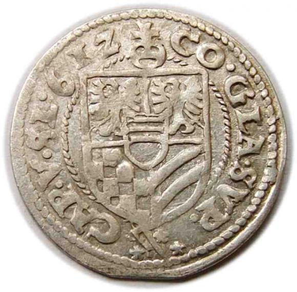 3 krajcary 1612 Karol II Podiebradowicz Księstwo Ziębicko - Oleśnickie Oleśnica (2)