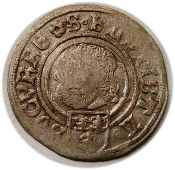 Grosz 1508 Jan V Turzo Księstwo Nyskie Biskupów Wrocławskich Nysa (1)