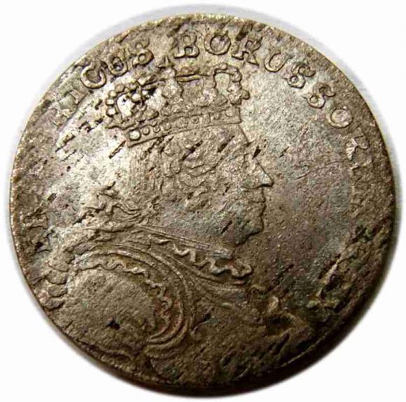 Szóstak 1757 Fryderyk II Wielki Prusy Wrocław (1)