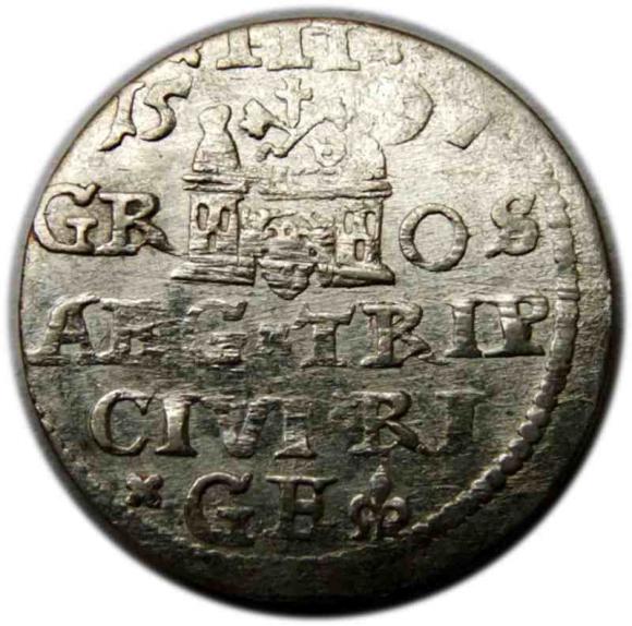 Trojak 1597 Zygmunt III Waza Ryga (2)