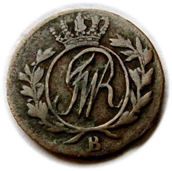 Pólgrosz 1797 Fryderyk Wilhelm II Prusy Południowe Wrocław (1)