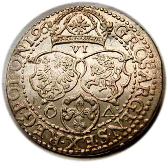 Szóstak 1596 Zygmunt III Waza Malbork (2)