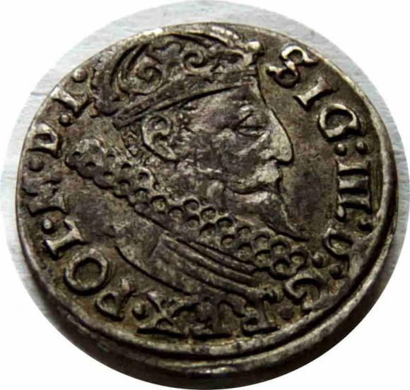 Trojak 1623 Zygmunt III Waza Kraków (1)