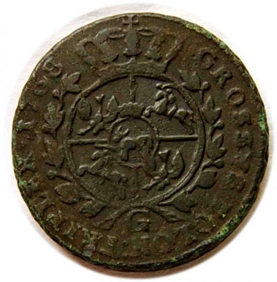 Trojak 1768 Stanisław August Poniatowski Warszawa (2)