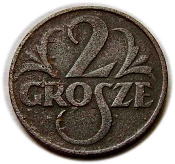 2 grosze 1923 II RP Warszawa (1)