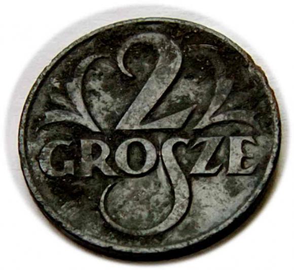 2 grosze 1925 II RP Warszawa (1)