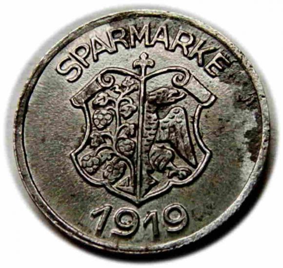 5 fenigów 1919 Środa Śląska / Neumarkt (2)