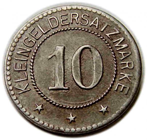 10 fenigów Kamienna Góra / Landeshut (1)