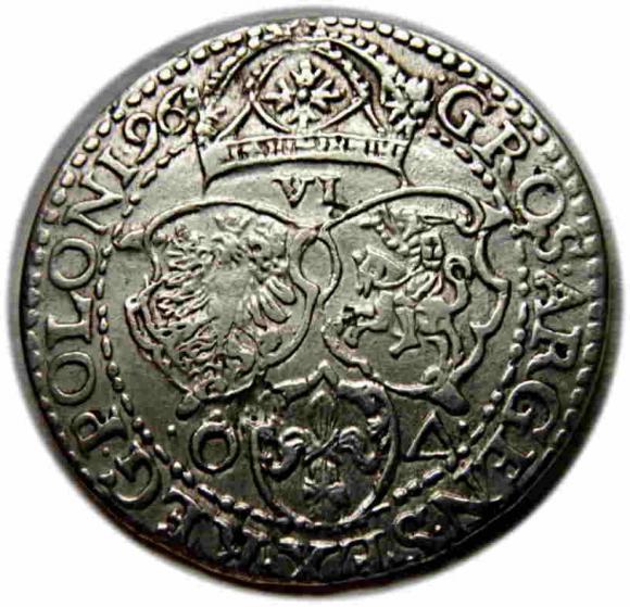 Szóstak 1596 Zygmunt III Waza Malbork (2)