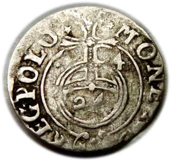 Półtorak 1624 Zygmunt III Waza Bydgoszcz (1)