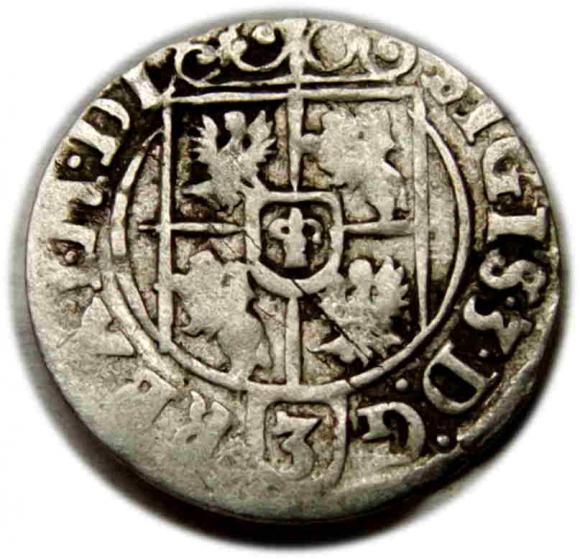 Półtorak 1624 Zygmunt III Waza Bydgoszcz (2)