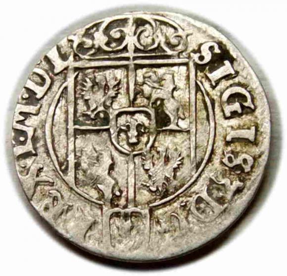 Półtorak 1624 Zygmunt III Waza Bydgoszcz (2)