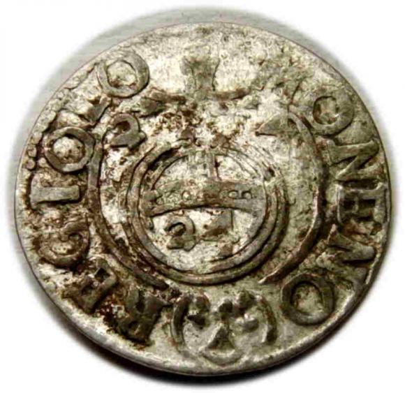 Półtorak 1624 Zygmunt III Waza Bydgoszcz (1)