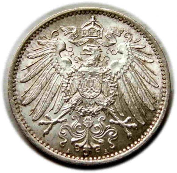 1 marka 1915 Wilhelm II Hohenzollern Berlin (2)
