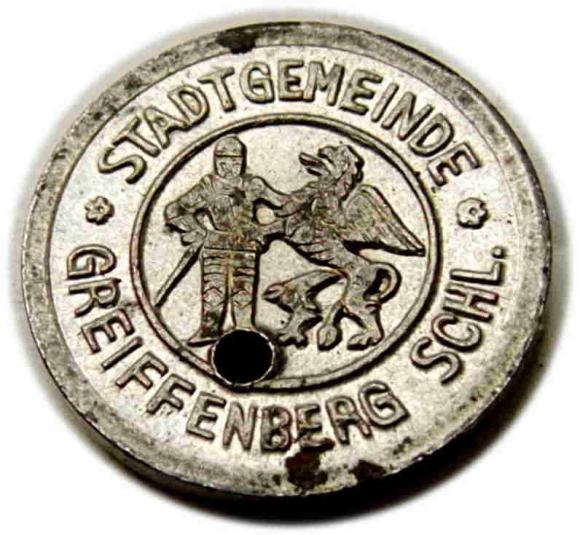 1 fenig 1919 Gryfów Śląski Greiffenberg (2)