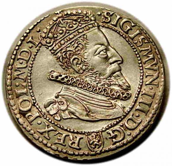 Szóstak 1601 Zygmunt III Waza Malbork (1)