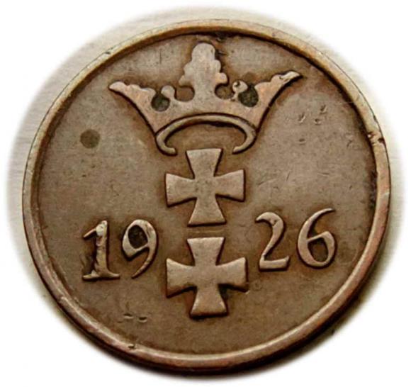 1 fenig 1926 Wolne Miasto Gdańsk (2)