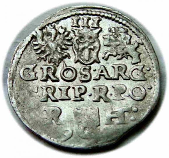 Trojak 1598 Zygmunt III Waza Poznań (2)