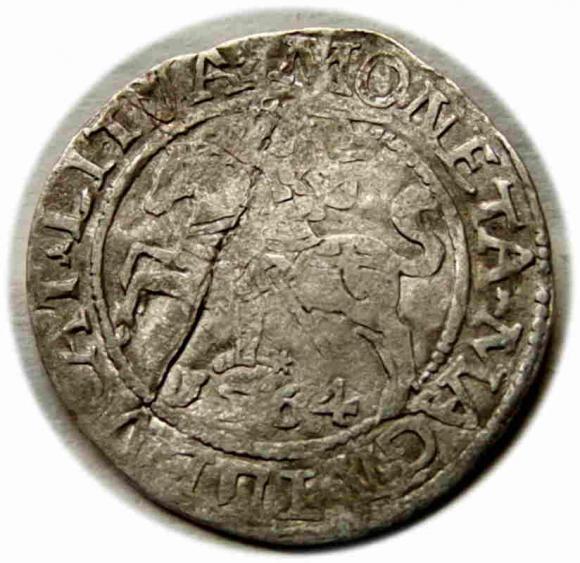 Półgrosz 1564 Zygmunt II August Wilno (1)