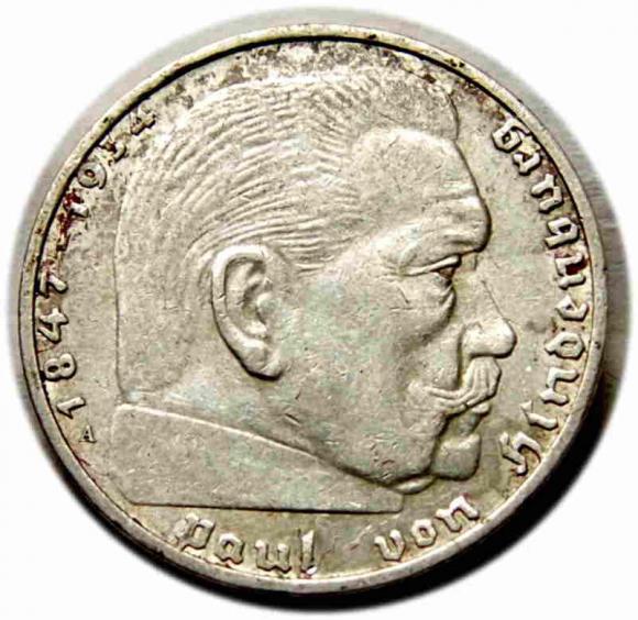2 marki 1937 A Niemcy Berlin (1)