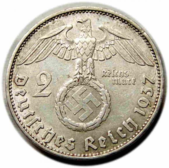 2 marki 1937 A Niemcy Berlin (2)