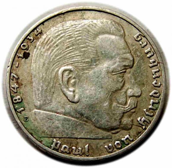 2 marki 1938 E Niemcy Muldenhutten (1)